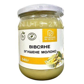 Вівсяне згущене молоко 540 г 1411020397 фото