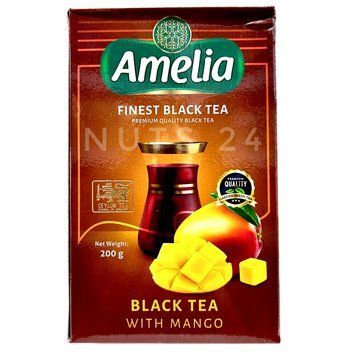 Чорний чай Amelia з манго 200 г  1011020361 фото