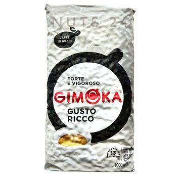 Кава в зернах Gimoka Gusto Ricco 1кг 1311020388 фото