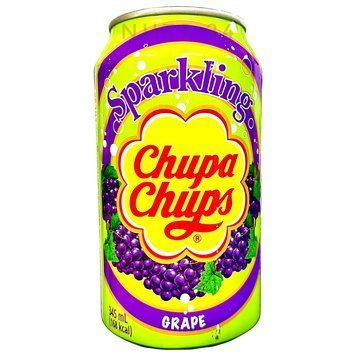 Напій газований Chupa Chups Grape Sparkling 345 мл  1411020405 фото